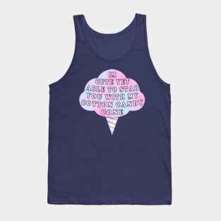 Pastel Goth cotton candy cone cute Tank Top